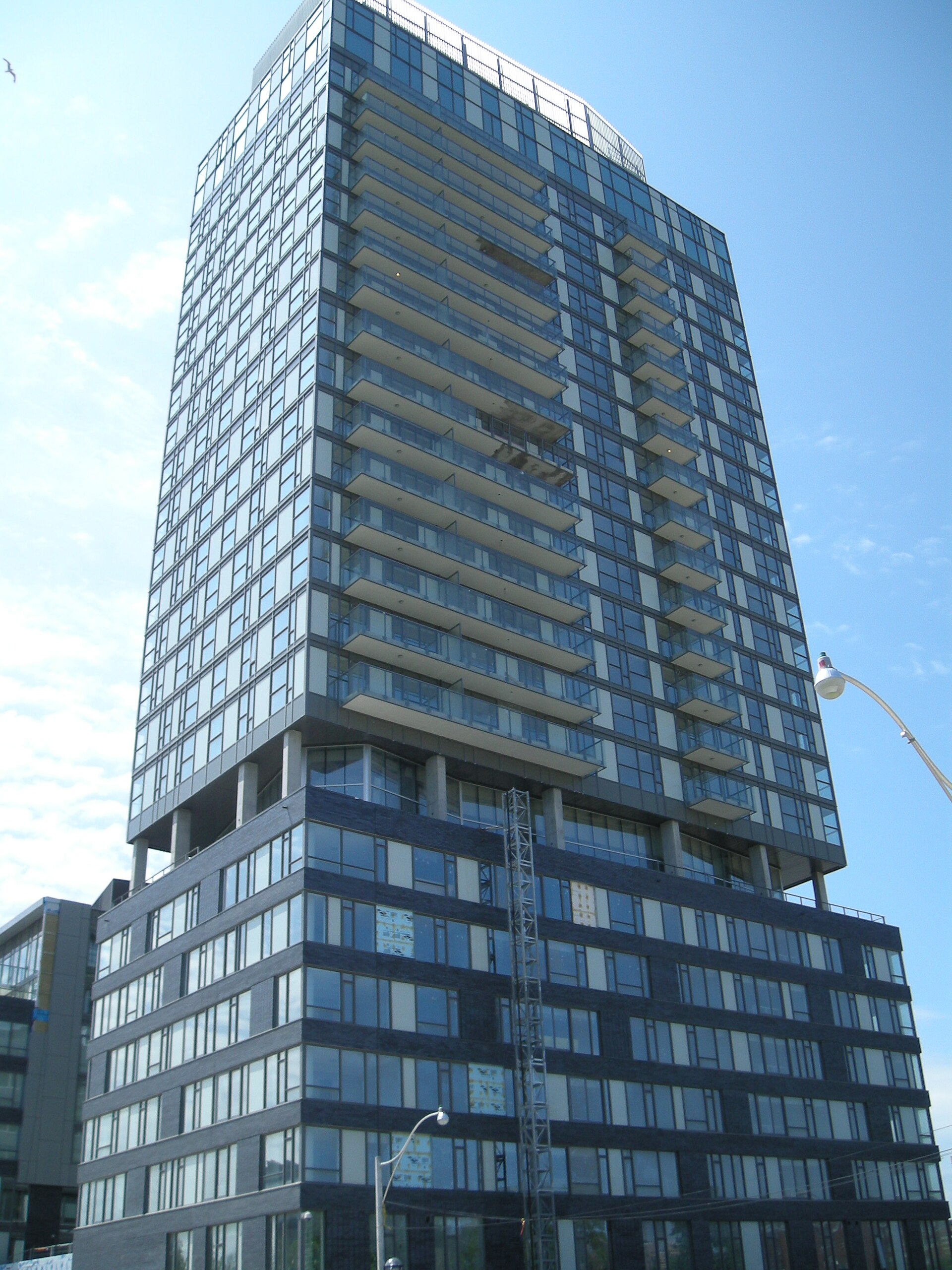 New housing development at Regent Park in Toronto.