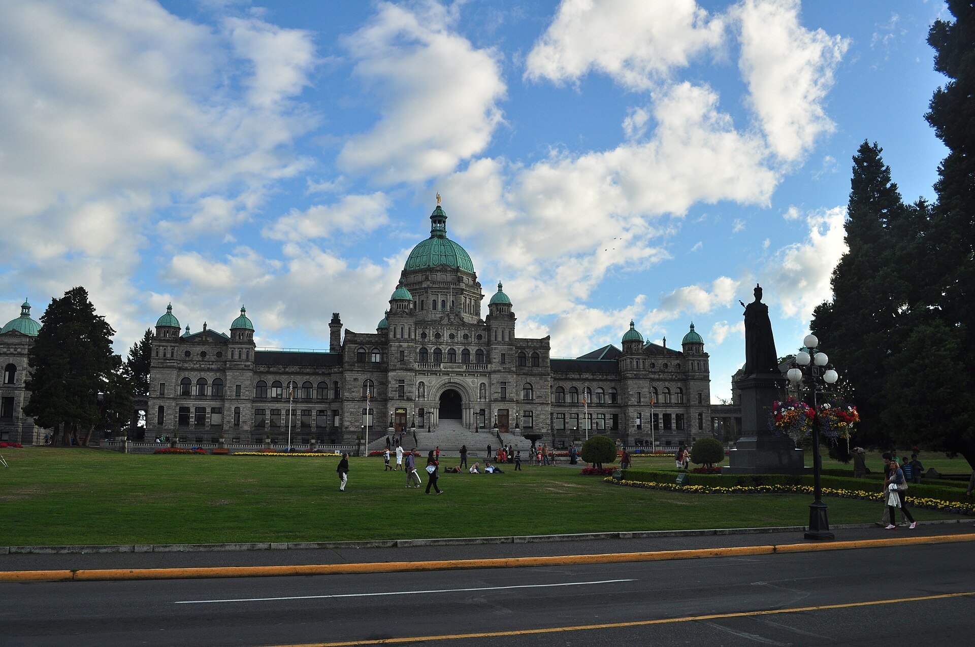British Columbia's Legislative Assembly building in Victoria.