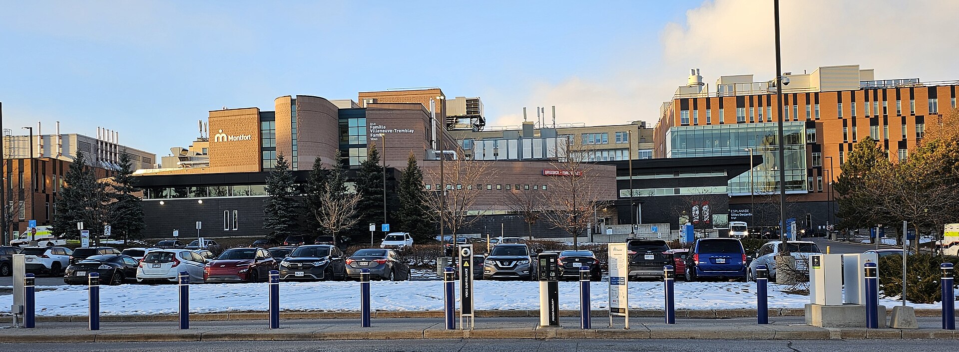Montfort Hospital building in Ottawa, photographed in 2023.