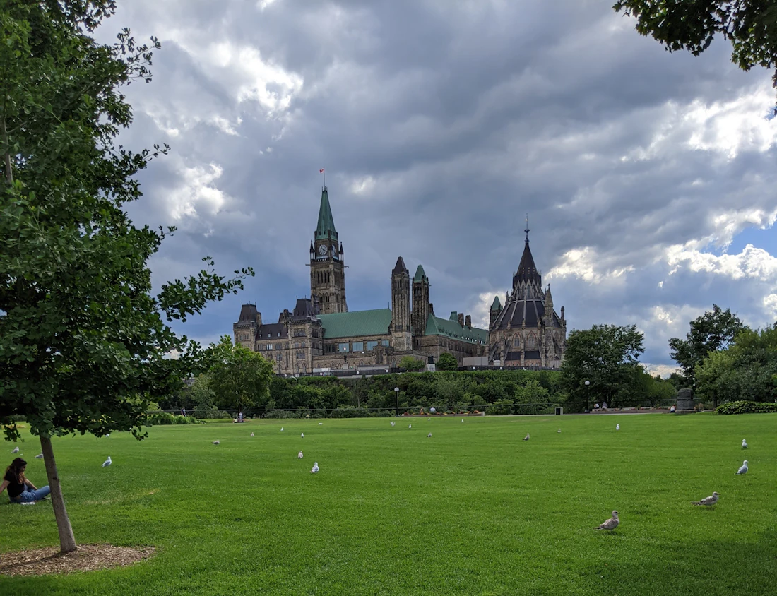 Parliament Hill in Ottawa, Ontario